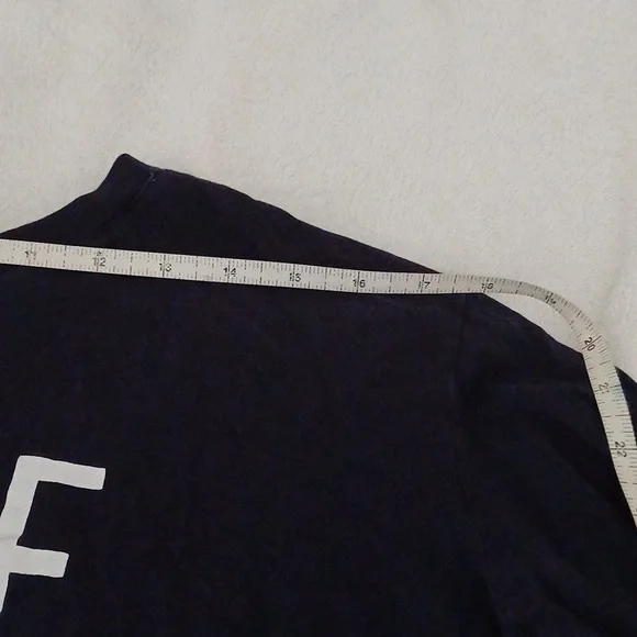 Lacoste Live Paris rare crewneck long sleeve navy tshirt 6 M/L - Picture 2 of 15